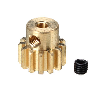 2pcs Motor Gear Copper 13T 1/16 RC Car Parts For Truggy Bugg