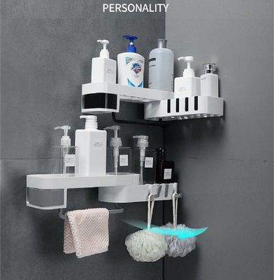 Bathroom Shelf Wall-mounted Corner Shower Shelf Rotating