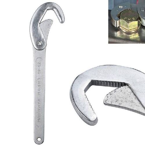 B2QB Multi-function Adjustable Wrench CR-V Alloy Steel