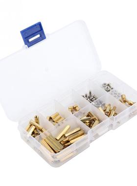 120pcs M3 Hex Standoffs Threaded Pillar Screws and Nuts Asso