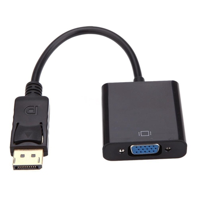 1080p DP DisplayPort Male to VGA Female Converter Cable Stoc