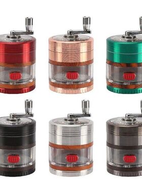 Manual Grinder Spice grinder 4 Layers Pepper Zinc Alloy
