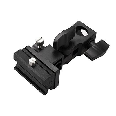 Selens Bracket B Shoe Umbrella Holder Swivel Light Stand for