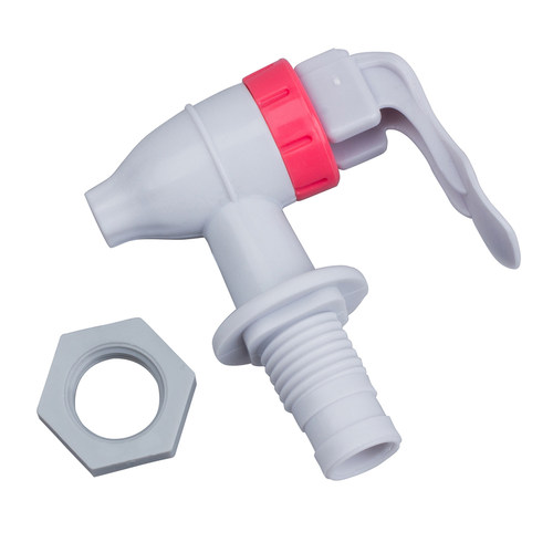 5x White Red Push Type Replacement Water Dispenser Tap Fauce