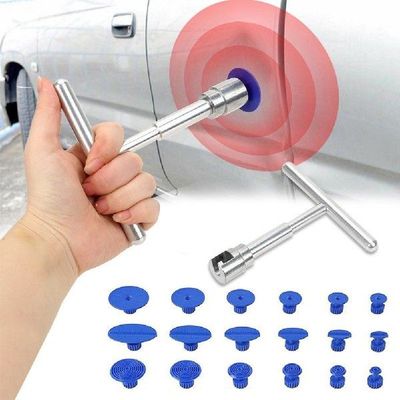 19pcs/set Universal Car Dent Puller Plastic Suction Cup For