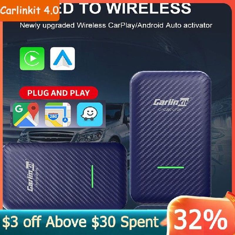 Carlinkit 4.0 for Wired to Wireless CarPlay Adapter Android