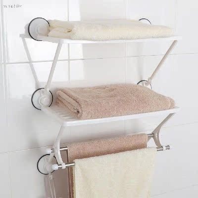 vanzlife No perforated towel rack in bathroom towel bar