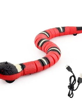 Electric Snake Toy USB Charging Realistic Moving Sensing