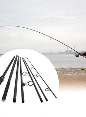Fishing Rod 7 Sections Portable 3.6m Carbon Fiber Casting