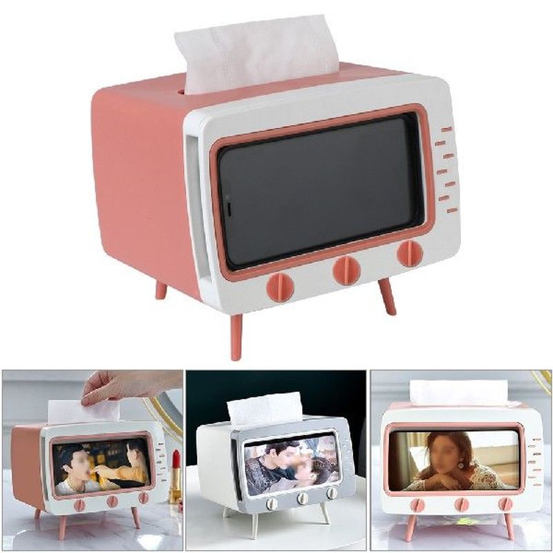 Storage Napkin Case Creative Tissue Canister Desktop Paper