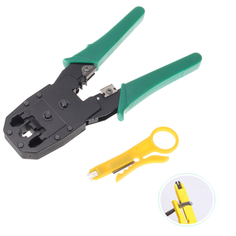 Networking RJ45 RJ11 Wire Cable Crimper Tool Crimp For PC/ C