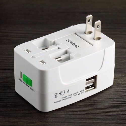 Adapter USB Power Charger Converter International Travel Plu