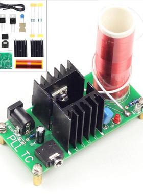 Mini Tesla Coil Plasma Speaker Kit Electronic Field Music 15