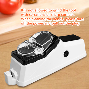USB Electric Knife Sharpener Adjustable For Kitchen Knives