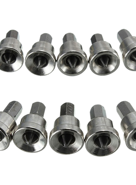 10pcs Gypsum positioning drill, Phillips screwdriver 25mm