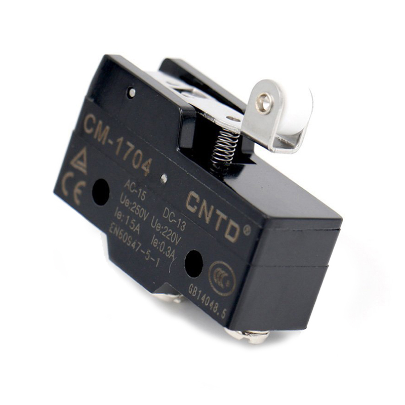 Roller Lever Normally 250VAC 15A micro-switch CM-1704 CE Tuv