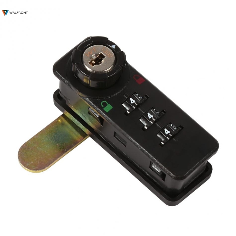 Security Coded Door Lock Home Furniture Drawer Cabinet 3-Dig