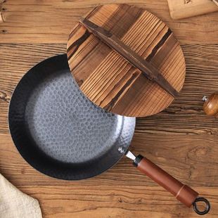 Cast Iron Wok Pan High Quality Traditional Cookware Iron