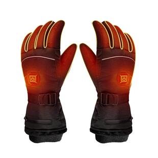 Waterproof Motorcycle Gloves Heated Guantes Moto Heating