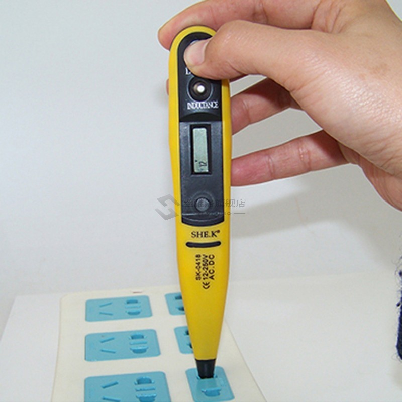 1 Pcs AC/DC Voltage Detector Pen Digital Electrical Multi-se