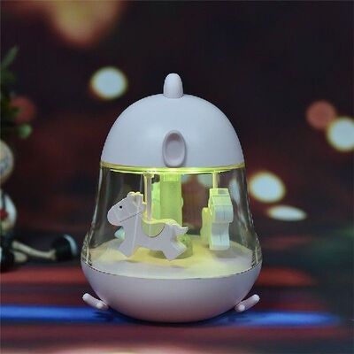 Dropshipping LED Night Light Children Animal merry-go-round