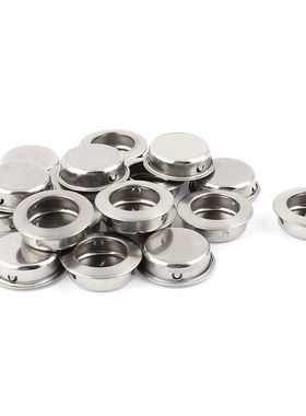 Drawer Sliding Door Concealed Round Flush Pull Handle 20pcs