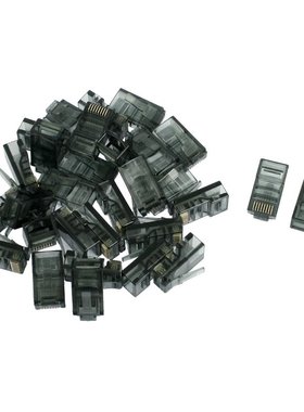 30 Pcs Housing 8P8C Cat5 CatE Modular Cable Plug RJ45 Connec