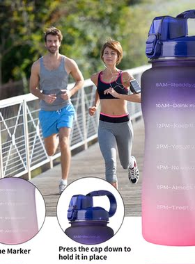 Hot Sport Water Bottle 2000ml Outdoor Drinking Bottle