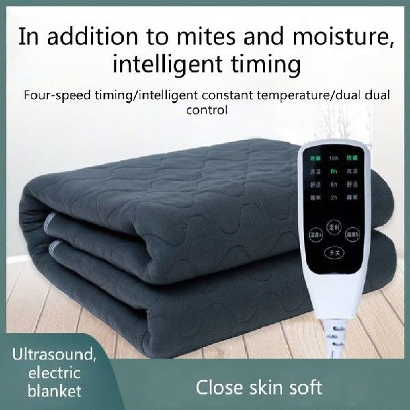 Electric Heating Blanket Double Side Heating Adjustable 4