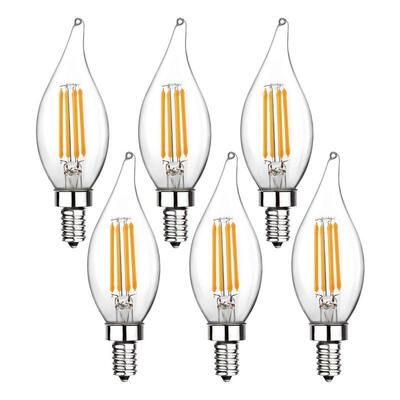 Promotion! E12 LED Candlestick Bulb 60W Equivalent Dimmable