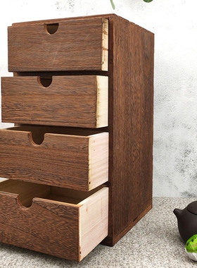 Hot Wooden Box Storage Drawer Wooden Chest of Drawers