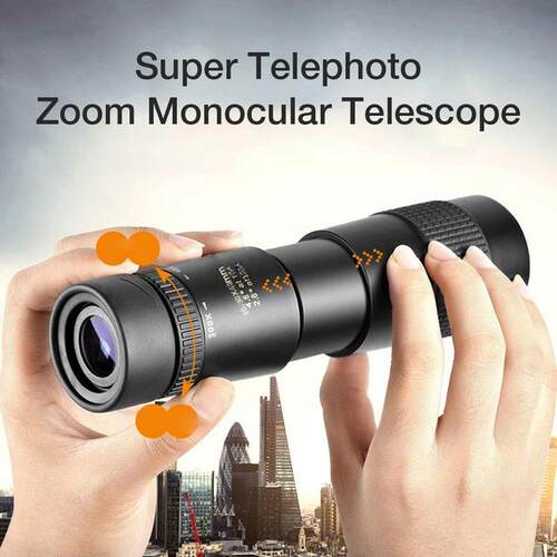4K 10-300X40MM Super Telephoto Zoom Monocular Telescope