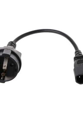 PDU Power Lead IEC 320 C14 European Female Schuko Socket Ada