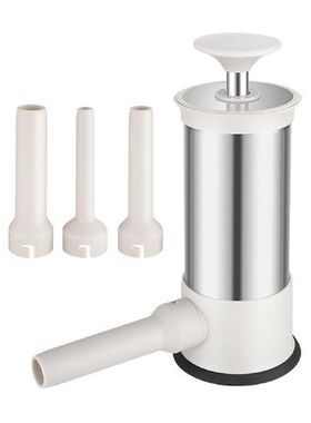 Sausage Stuffer Meat Grinder 3 Sausage Nozzle Attachments