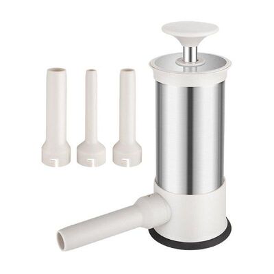 Sausage Stuffer Meat Grinder 3 Sausage Nozzle Attachments