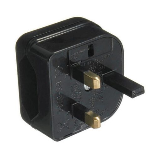 UK to EU AC Power Socket Plug Travel European Charger Plug C