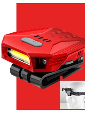 Cap Light -on Head Lamp COB LED Hat Lamp Motion Sensor Induc
