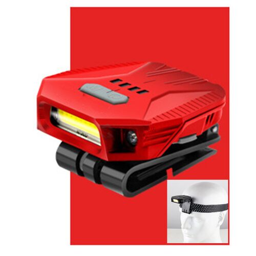 Cap Light -on Head Lamp COB LED Hat Lamp Motion Sensor Induc