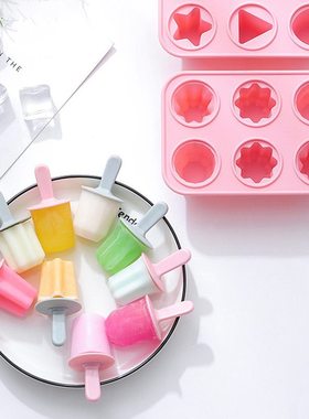 Easy Diy 6 With Silicone Popsicles Pink And Blue Mold