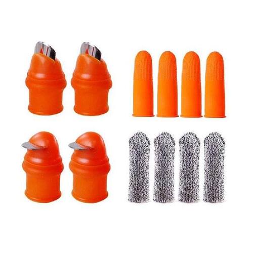 Finger Protector Silicone Thumb Cutting Scraper Tool