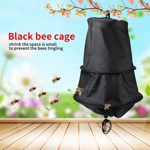 Hot Bee Cage Swarm Trap Beekeeper Tool 3 Layers Catcher
