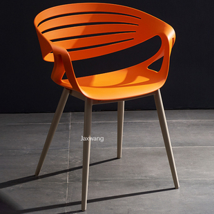 Nordic Dining Chairs Original Creative Plastic Chair Metal