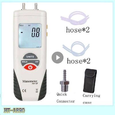 Digital Manometer Air Pressure Gauge Meter Air Pressure