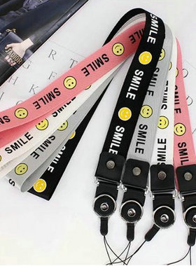 *Lanyard ID Pass Card Hold Badge Cartoon Mobile Phone Strap