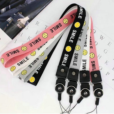 *Lanyard ID Pass Card Hold Badge Cartoon Mobile Phone Strap