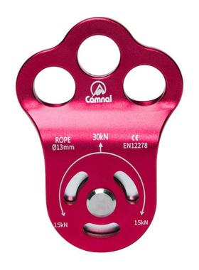 Rescue Pulley 30 N 3-Hole Climbing Sheave Portable Heavy