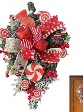 Christmas Wreath 11.81inches Artificial Christmas Wreath