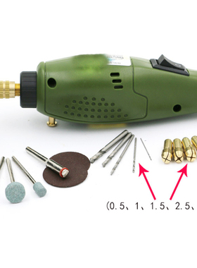 Grinder Mini Grinding Set 12V DC Accessories Tool for Millin