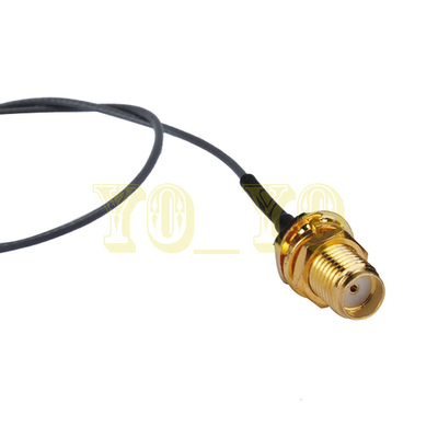 RF Pigtail coaxial cable SMA female straight to IPX / u.fl f