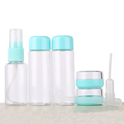 7pc/Set Mini Travel Makeup Cosmetic Face Cream Pot Bottles P